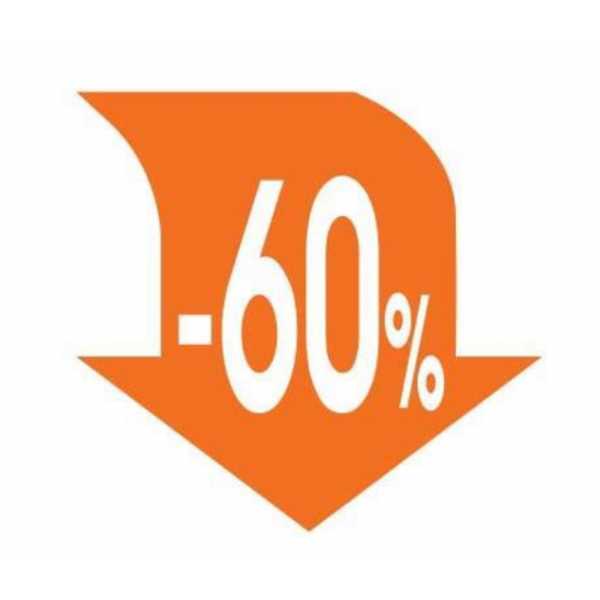 Next αφίσα "Βέλος -60%" για βιτρίνες 34x32εκ